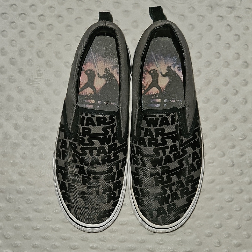 Skechers Star Wars Black Slip-On Shoes